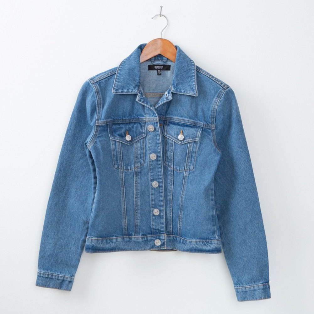 New Hudson Jeans classic woman’s jacket. L/XL. NWT.